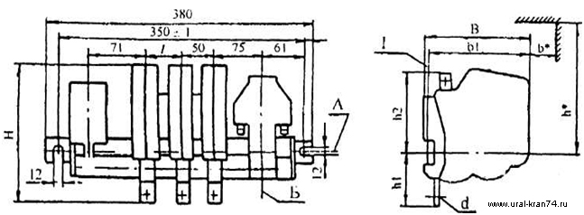 Контактор кт 125 схема